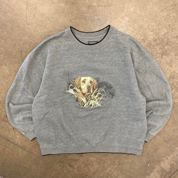 Other - Vintage Dog Nature Animals Croft & Barrow Early 2000s Sweatshirt Crewneck Large